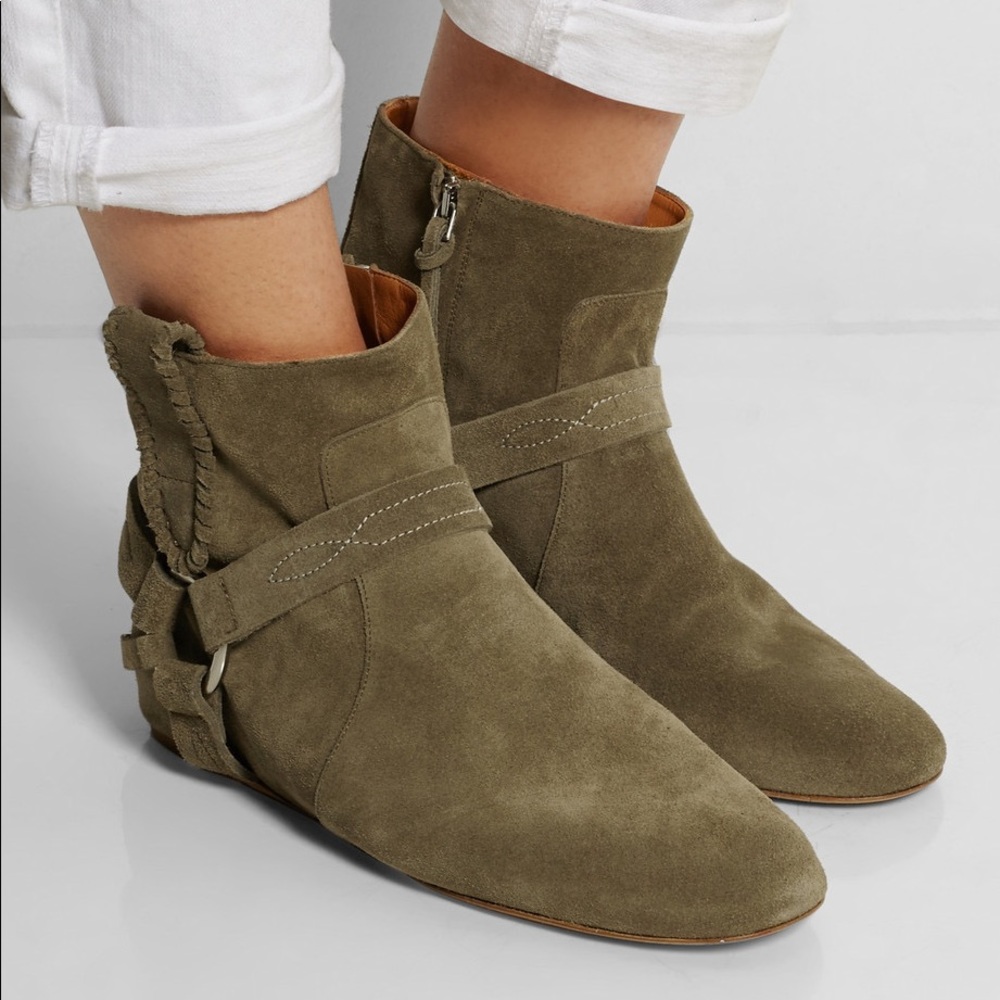 🇫🇷 ISABEL MARANT ETOILE RALF SUEDE ANKLE BOOTS